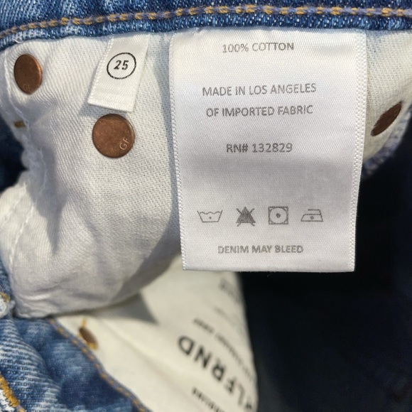 GRLFRND Karolina High Rise Straight Crop - Picture 4 of 5